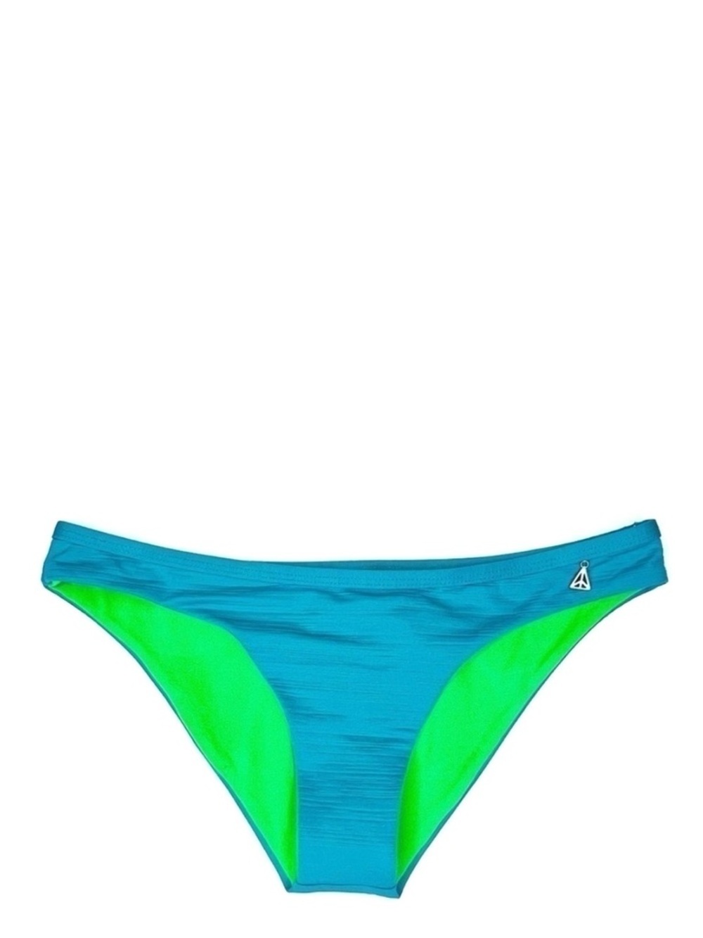 Eco Peace Hipster Bikini Bottoms Size Medium Blue Made in California New NWT